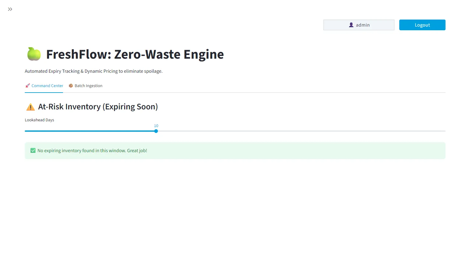 FreshFlow (Zero-Waste)
